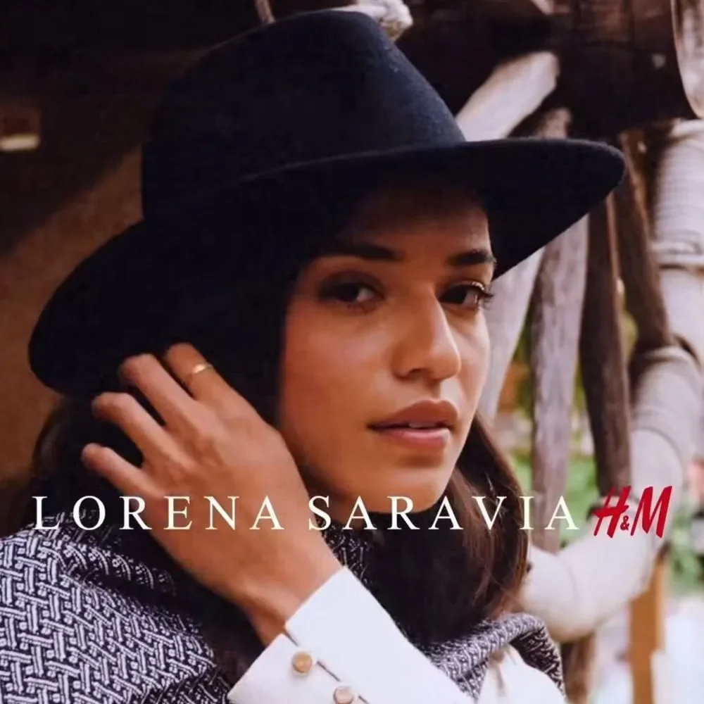 LORENA SARAVIA H&M WESTERN-INSPIRED WOOL HAT - Picture 1 of 6